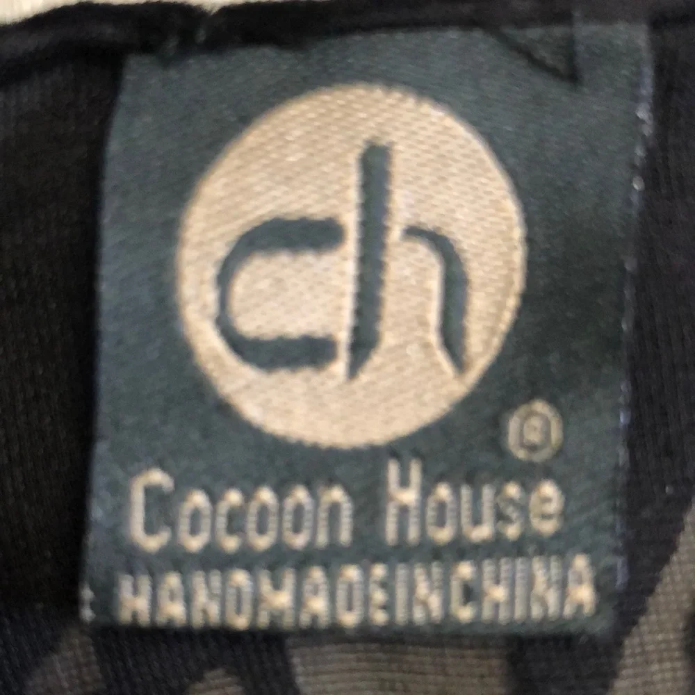 Cocoon House Black Velvet Patterned Scarf
